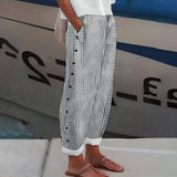 Striped Linen Pants