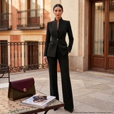 Women's Elegant Suit Set | Professional Jacket and Trousers