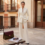 Women's Elegant Suit Set | Professional Jacket and Trousers