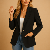 Women's Fitted Blazer – Elegant, Comfortable, and Versatile