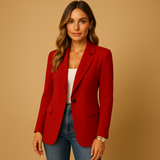 Women's Fitted Blazer – Elegant, Comfortable, and Versatile