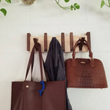 Piano-Shaped Wooden Coat Rack | Elegant Design | Durable Wood