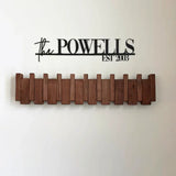 Piano-Shaped Wooden Coat Rack | Elegant Design | Durable Wood