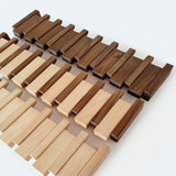 Piano-Shaped Wooden Coat Rack | Elegant Design | Durable Wood