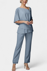 Women's Sleeveless Top & Wide-Leg Pants Set | High-Waist