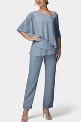Women's Sleeveless Top & Wide-Leg Pants Set | High-Waist