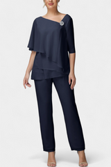 Women's Sleeveless Top & Wide-Leg Pants Set | High-Waist