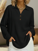 Warm Waffle Knit Women's Sweater | Comfort & Softness