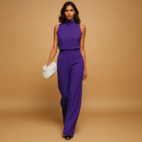 Chic wide-leg jumpsuit for women | Isabelle