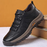 MEN'S LEATHER ORTHOPEDIC SHOES