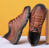 MEN'S LEATHER ORTHOPEDIC SHOES