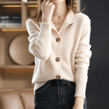 Women's Cashmere Cardigan - Soft & Elegant Sweater