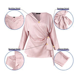 Flowing Silk Blouse with Classic Feminine Cut