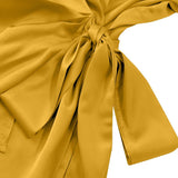 Flowing Silk Blouse with Classic Feminine Cut