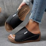 Open-Toe Mesh and Leather Sandals with Arch Support | Ideal for Summer