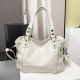 Large Soft Leather Tote Bag | Removable Shoulder Strap