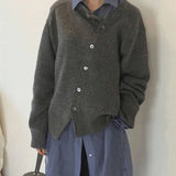 Luxurious cashmere cardigan with button fastening