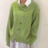Luxurious cashmere cardigan with button fastening