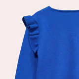 Women's Ruffle-Trim Sweater | Soft Polyester